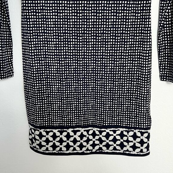 Michael Michael Kors XS Blue Print Women Dress - Picture 4 of 6